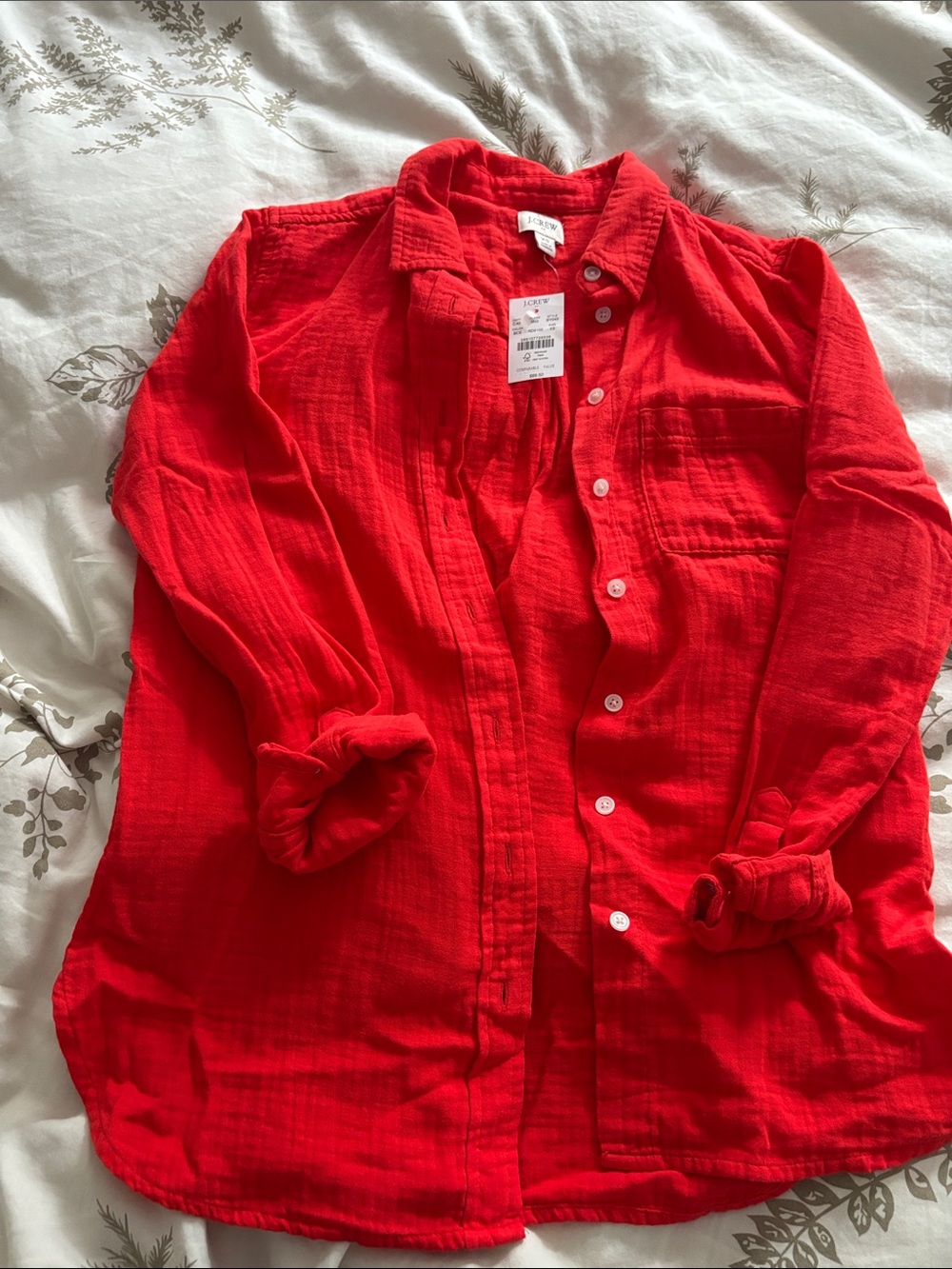 J Crew Cotton button-up